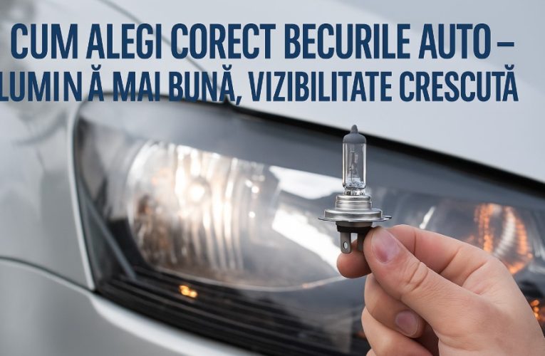Cum alegi corect becurile auto – lumină mai bună, vizibilitate crescută